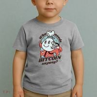 Who Needs Bitcoin Anyway Money Toddler T-Shirt thumb 2