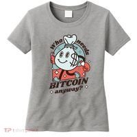 Who Needs Bitcoin Anyway Money Women's T-Shirt thumb 0