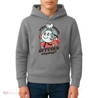 Who Needs Bitcoin Anyway Money Kids Hoodie thumb 4