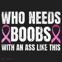 Who Needs Boobs With An Ass Like This Mastectomy Beanie thumb 2
