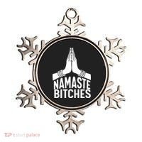 Womens Namaste Bitches Funny Yoga Ornament thumb 0