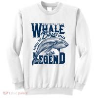 Whale Nautical Club Across The Blue Ocean With Legend Sweatshirt thumb 0