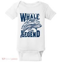 Whale Nautical Club Across The Blue Ocean With Legend Baby Bodysuit thumb 0