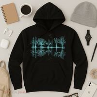 Wildlife Nature Forest Trees Reflection Outdoor Forest Hoodie thumb 3