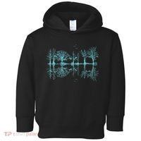 Wildlife Nature Forest Trees Reflection Outdoor Forest Toddler Hoodie thumb 0