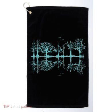 Wildlife Nature Forest Trees Reflection Outdoor Forest Golf Towel