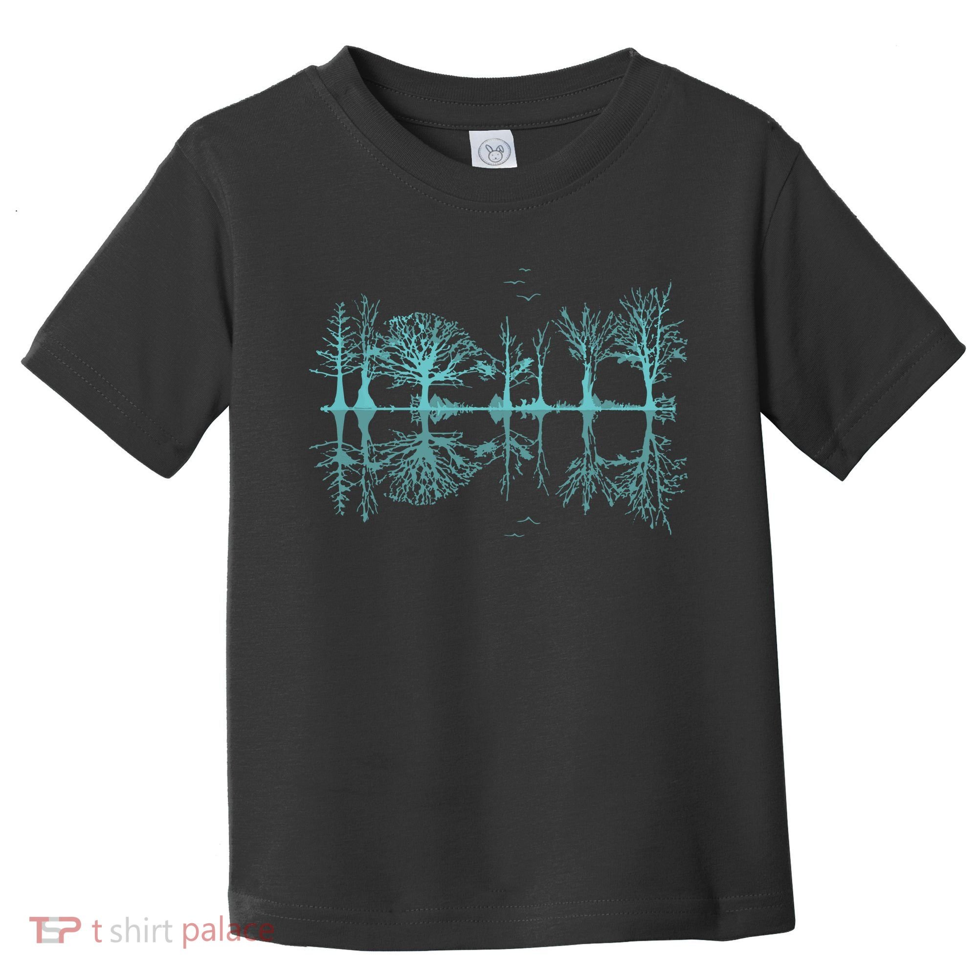 Wildlife Nature Forest Trees Reflection Outdoor Forest Toddler T-Shirt