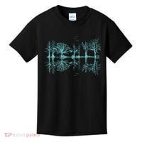 Wildlife Nature Forest Trees Reflection Outdoor Forest Kids T-Shirt thumb 0