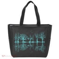 Wildlife Nature Forest Trees Reflection Outdoor Forest Tote Bag thumb 0