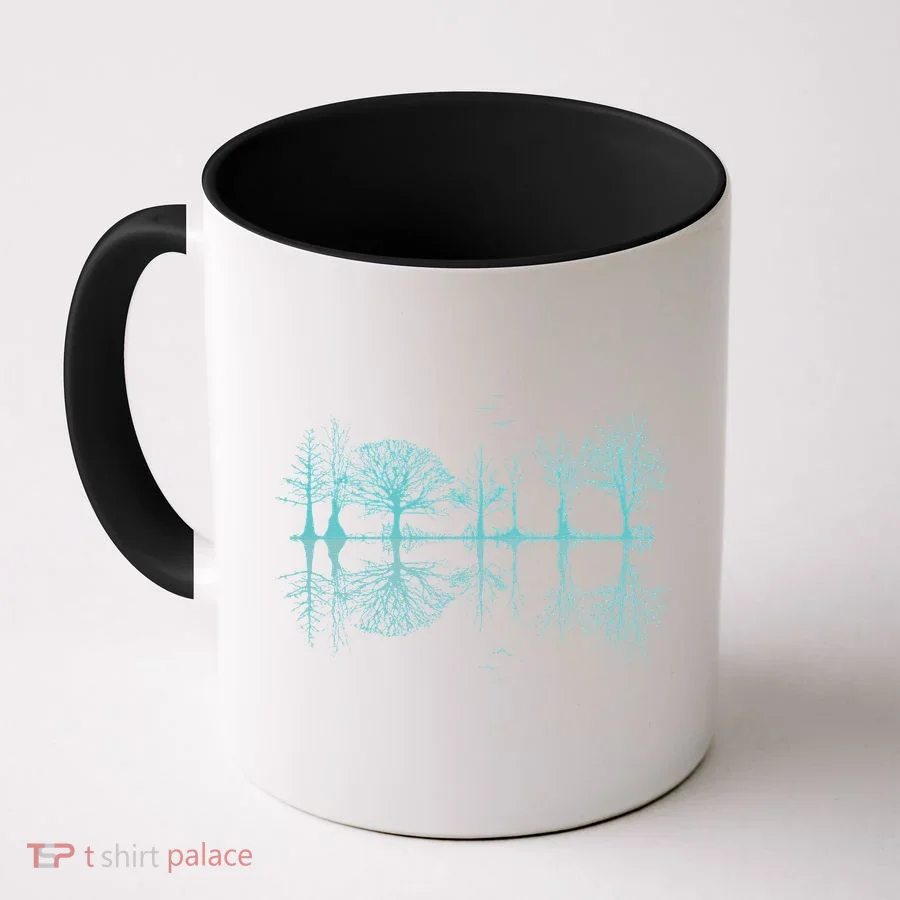 Wildlife Nature Forest Trees Reflection Outdoor Forest Coffee Mug