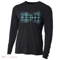 Wildlife Nature Forest Trees Reflection Outdoor Forest Cooling Performance Long Sleeve Crew thumb 0