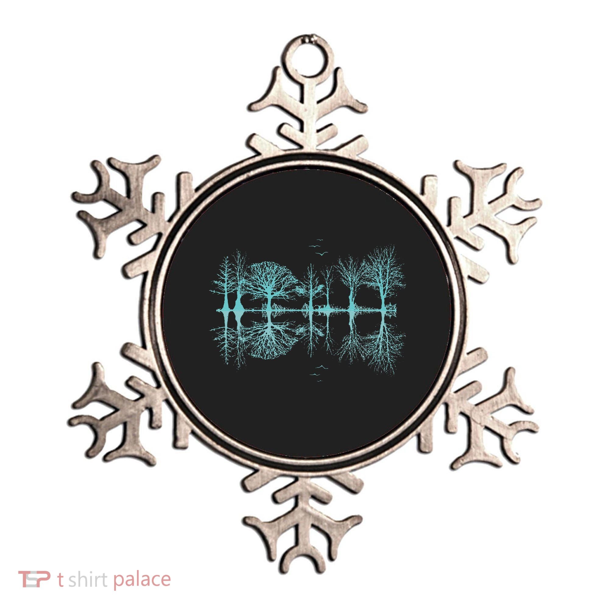 Wildlife Nature Forest Trees Reflection Outdoor Forest Ornament