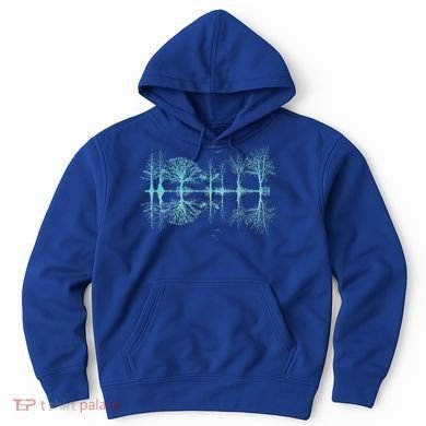 Wildlife Nature Forest Trees Reflection Outdoor Forest Hoodie