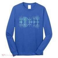 Wildlife Nature Forest Trees Reflection Outdoor Forest Long Sleeve Shirt thumb 0