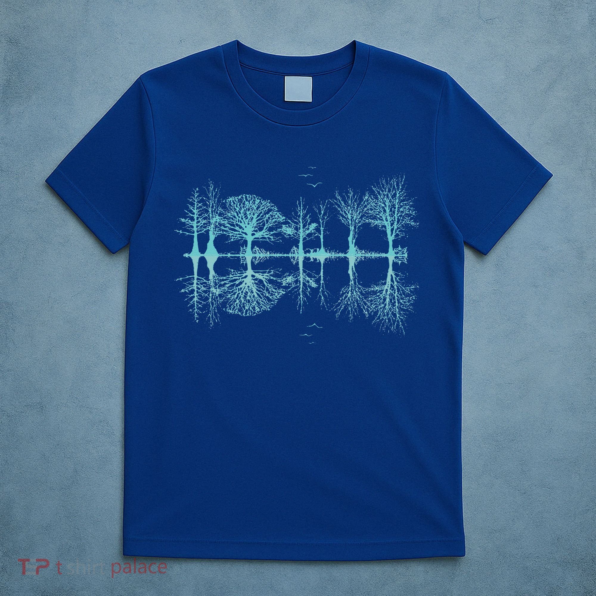 Wildlife Nature Forest Trees Reflection Outdoor Forest T-Shirt