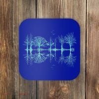 Wildlife Nature Forest Trees Reflection Outdoor Forest Coaster thumb 0