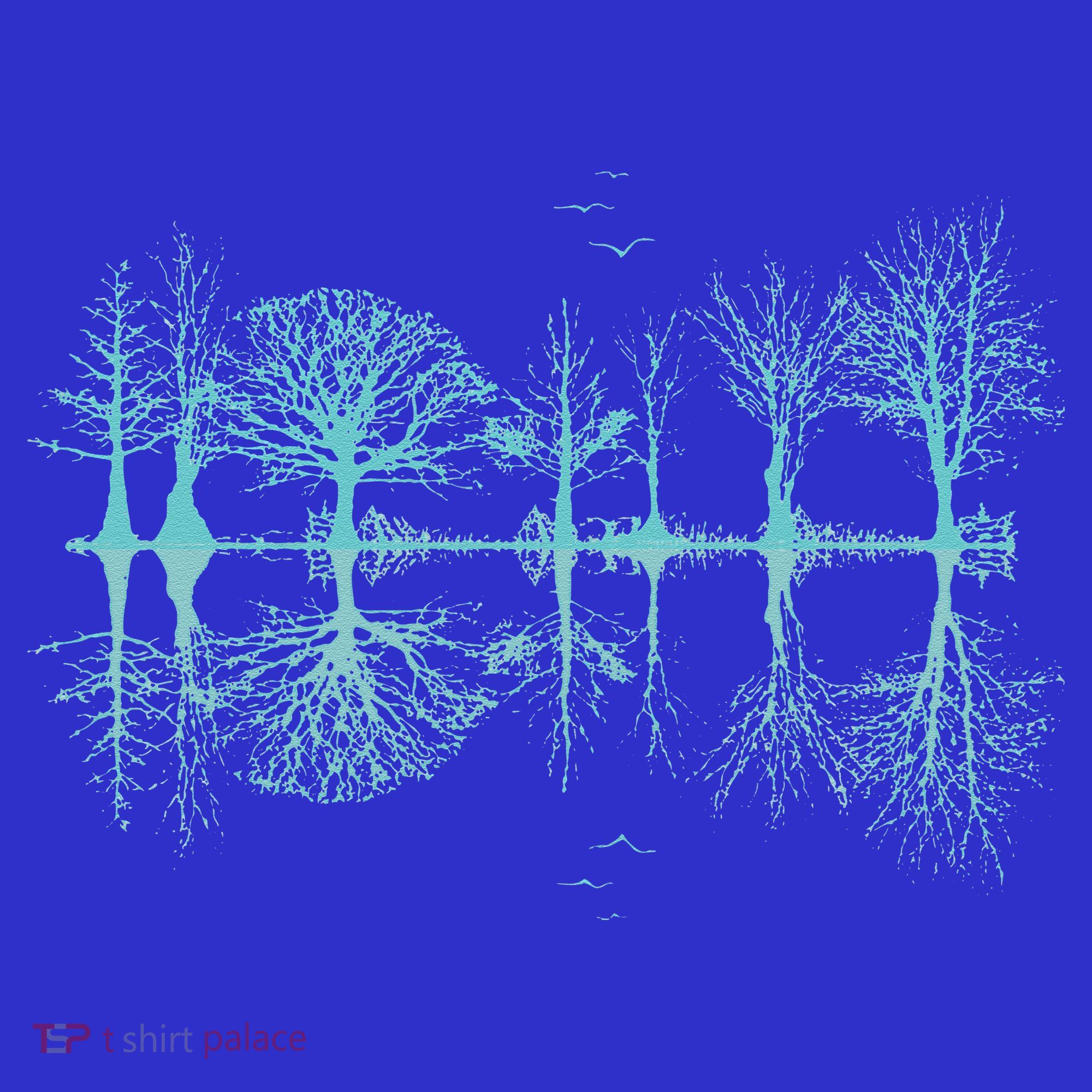 Wildlife Nature Forest Trees Reflection Outdoor Forest Coaster