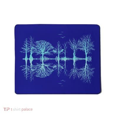 Wildlife Nature Forest Trees Reflection Outdoor Forest Mousepad