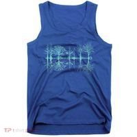 Wildlife Nature Forest Trees Reflection Outdoor Forest Tank Top thumb 0