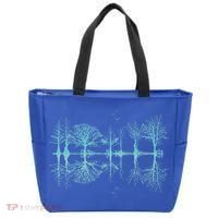 Wildlife Nature Forest Trees Reflection Outdoor Forest Tote Bag thumb 0