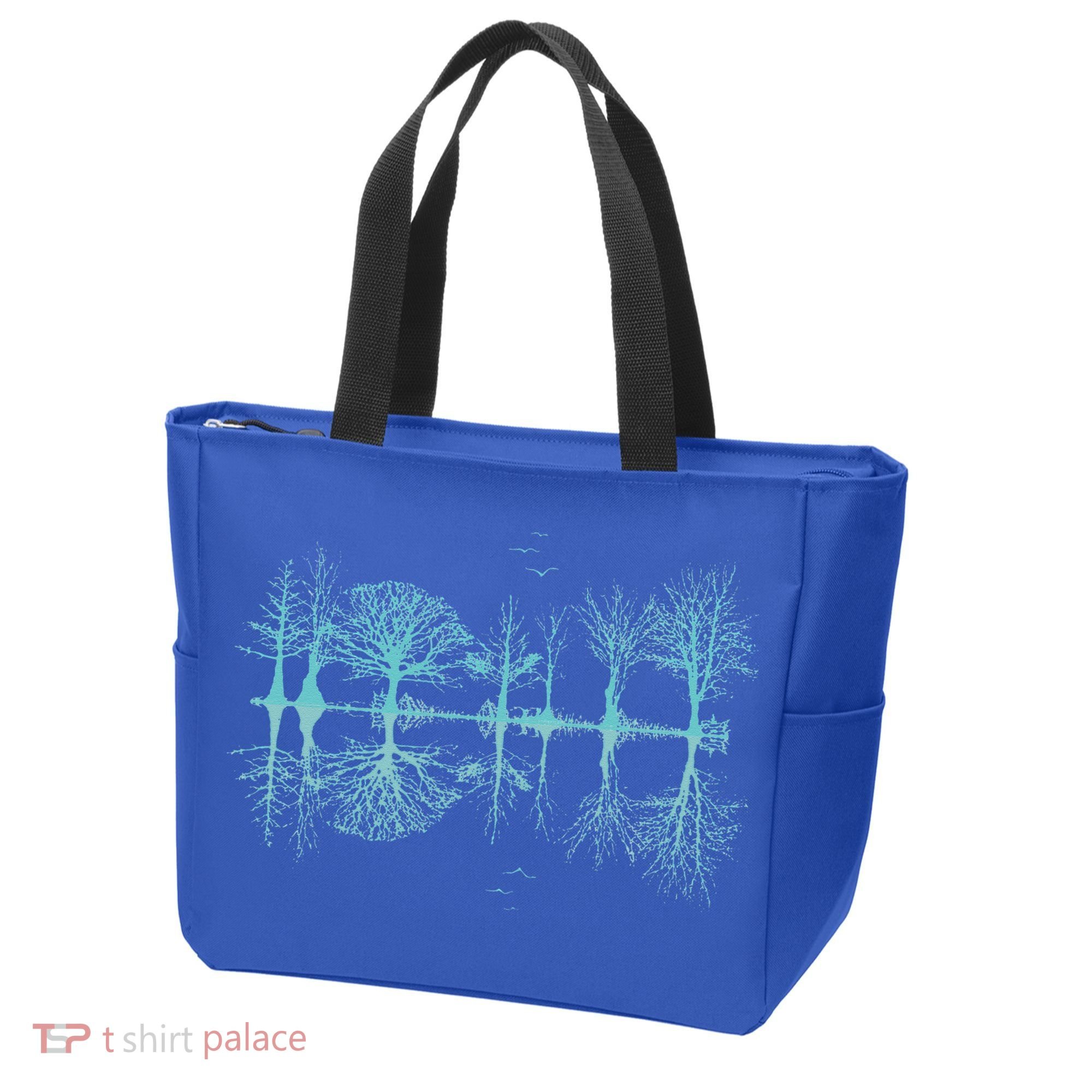 Wildlife Nature Forest Trees Reflection Outdoor Forest Tote Bag
