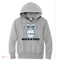 Wild N Free Monkey Kids Hoodie thumb 0