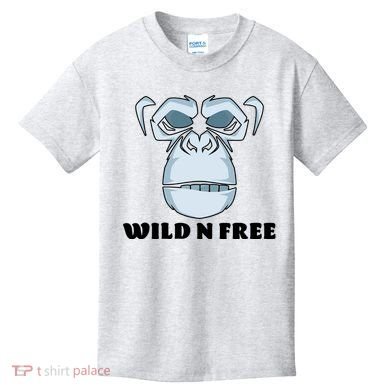 Wild N Free Monkey Kids T-Shirt
