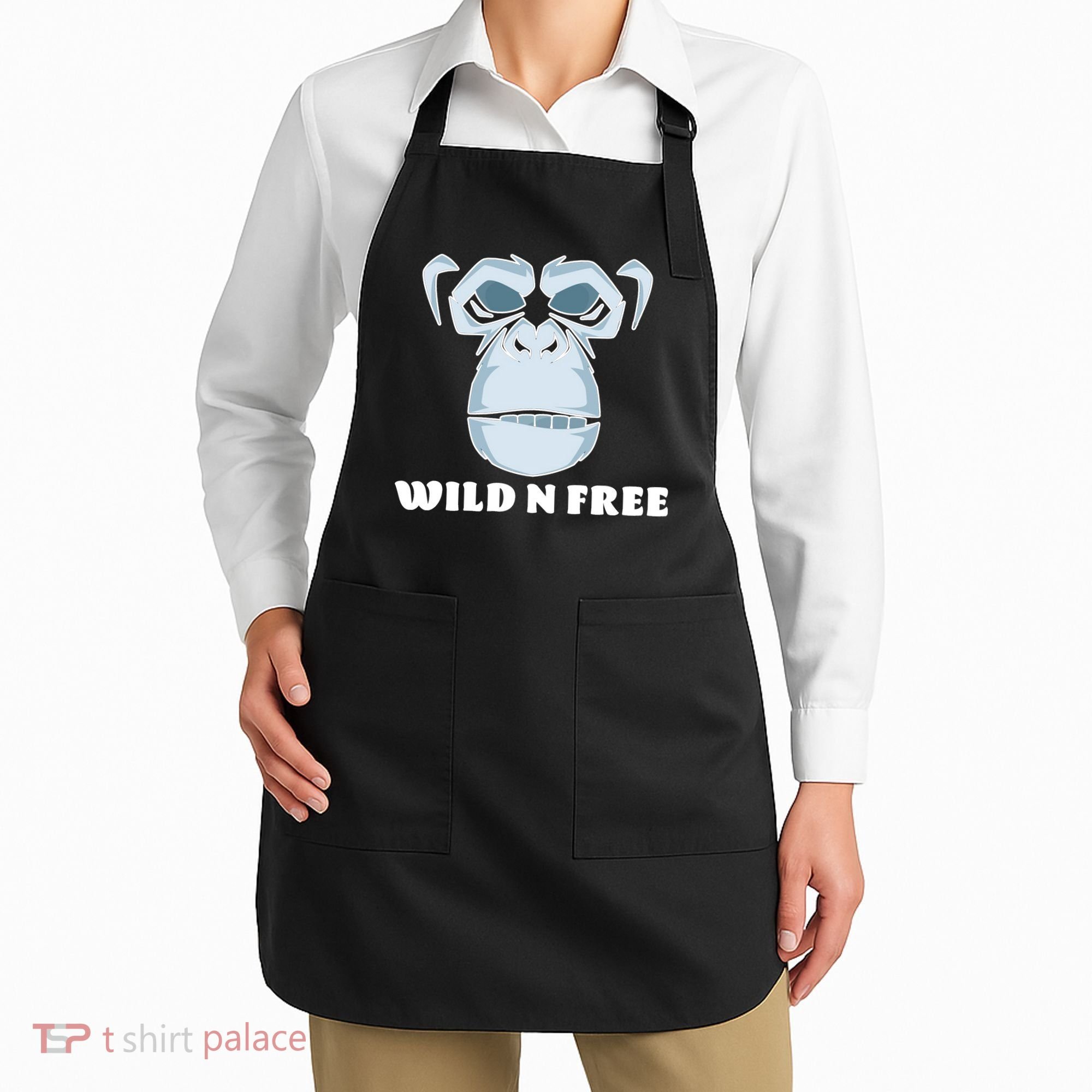 Wild N Free Monkey Apron