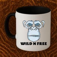 Wild N Free Monkey Coffee Mug thumb 2