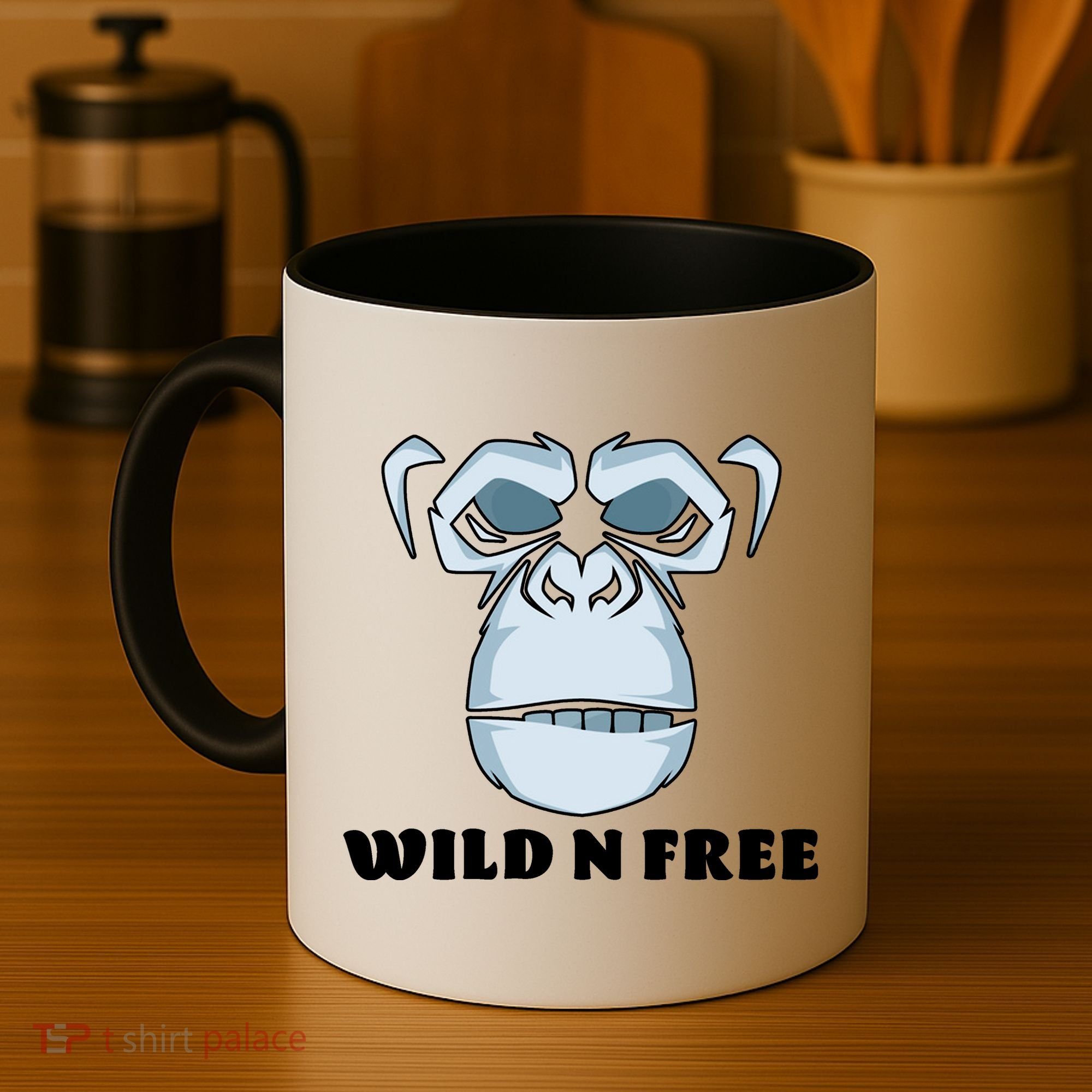 Wild N Free Monkey Coffee Mug