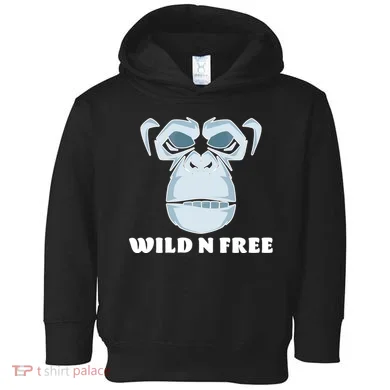 Wild N Free Monkey Toddler Hoodie