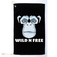 Wild N Free Monkey Golf Towel thumb 0