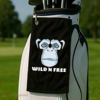 Wild N Free Monkey Golf Towel thumb 2