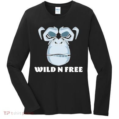 Wild N Free Monkey Women's Long Sleeve Shirt