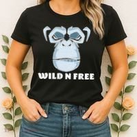 Wild N Free Monkey Women's T-Shirt thumb 2