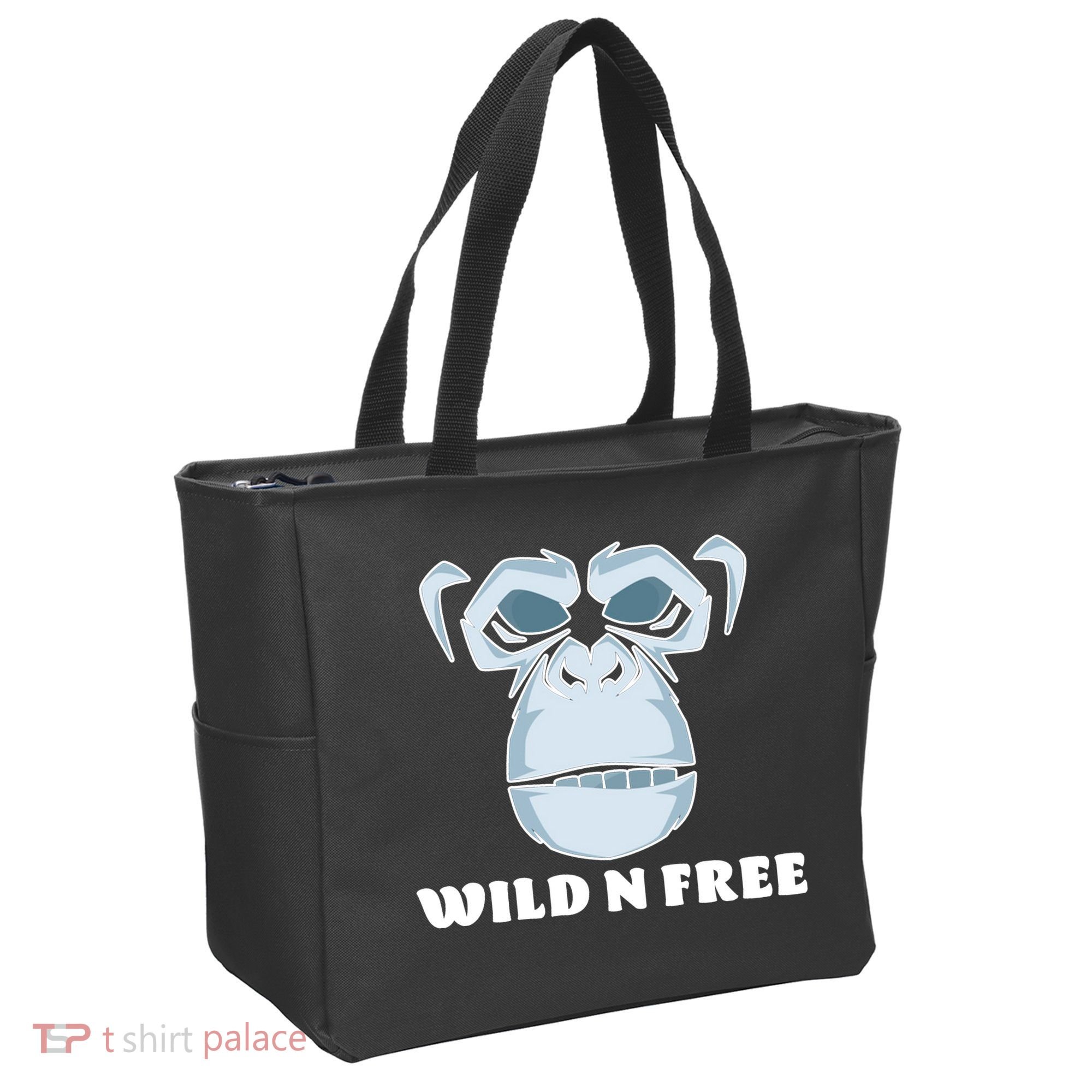 Wild N Free Monkey Tote Bag