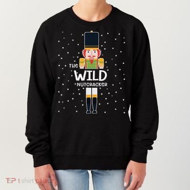Wild Nutcracker Family Matching Funny Pajama Women's Sweatshirt