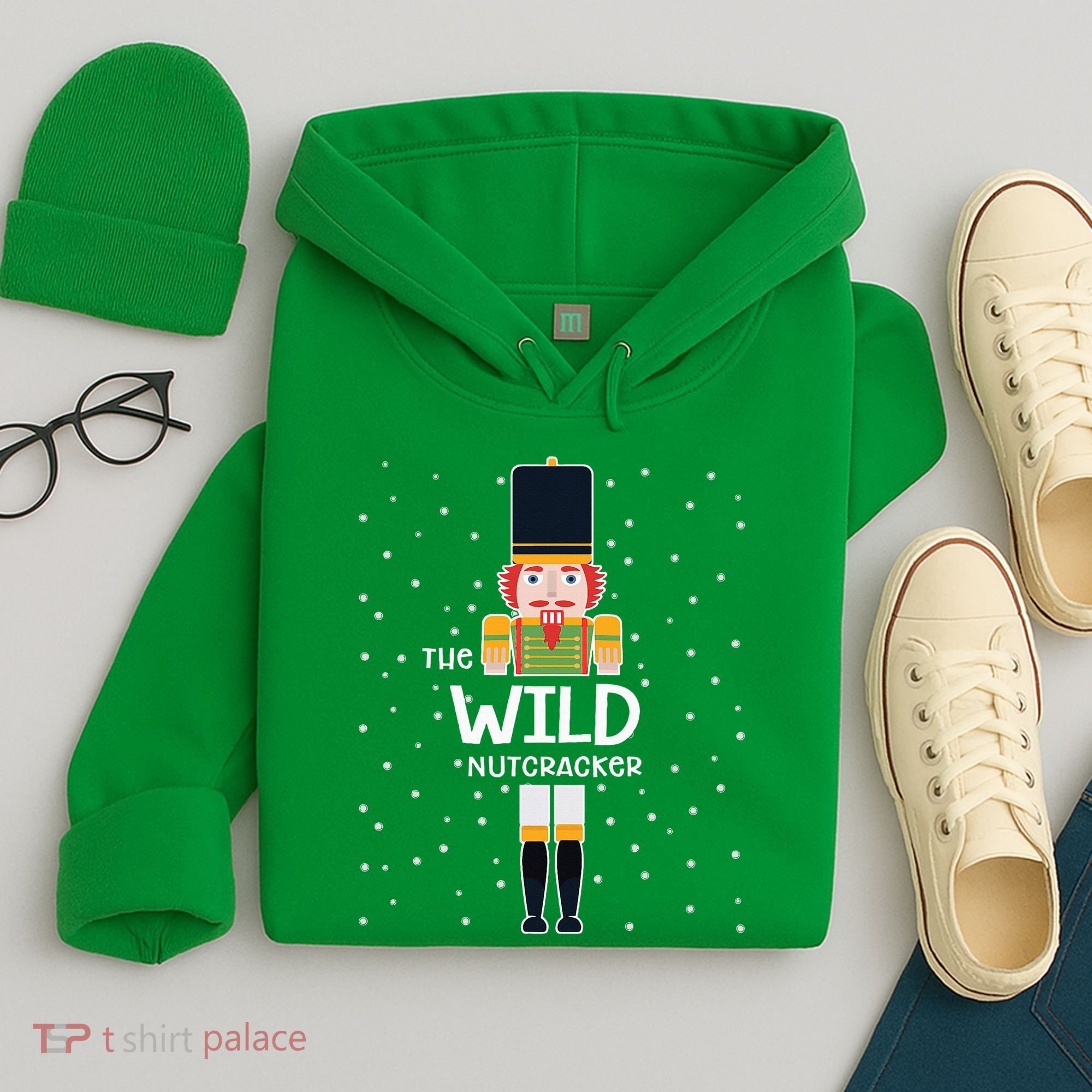 Wild Nutcracker Family Matching Funny Pajama Hoodie