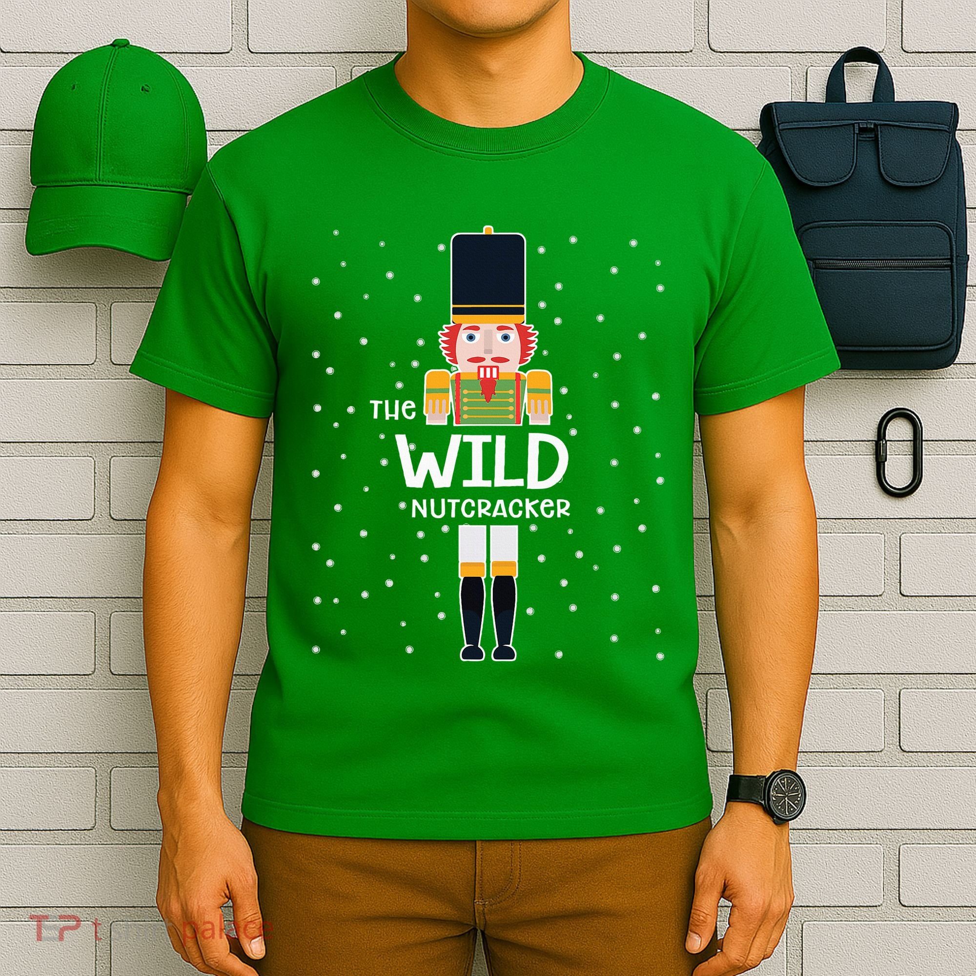 Wild Nutcracker Family Matching Funny Pajama T-Shirt