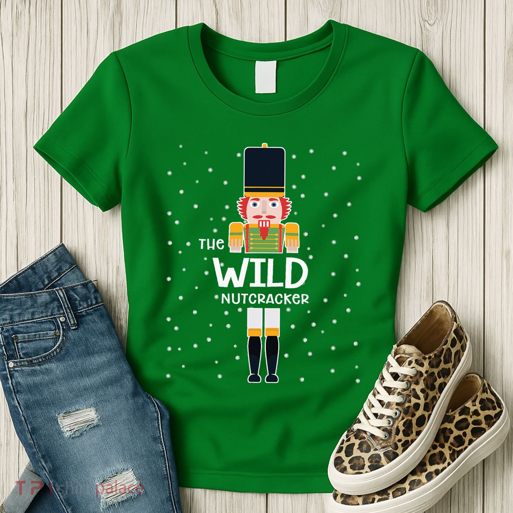 Wild Nutcracker Family Matching Funny Pajama Women's T-Shirt