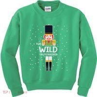 Wild Nutcracker Family Matching Funny Pajama Kids Sweatshirt thumb 0