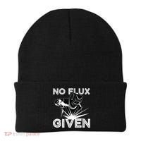Welder No Flux Given | Funny Welding Dads Beanie thumb 0