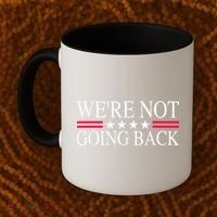 WeRe Not Going Back U.S Flag Coffee Mug thumb 2