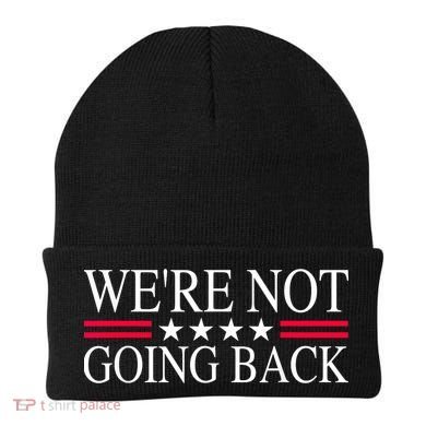 WeRe Not Going Back U.S Flag Beanie