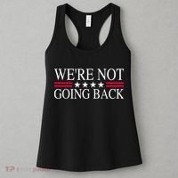 WeRe Not Going Back U.S Flag Women's Tank Top thumb 3