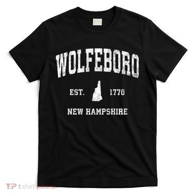 Wolfeboro New Hampshire Nh Vintage Athletic T-Shirt