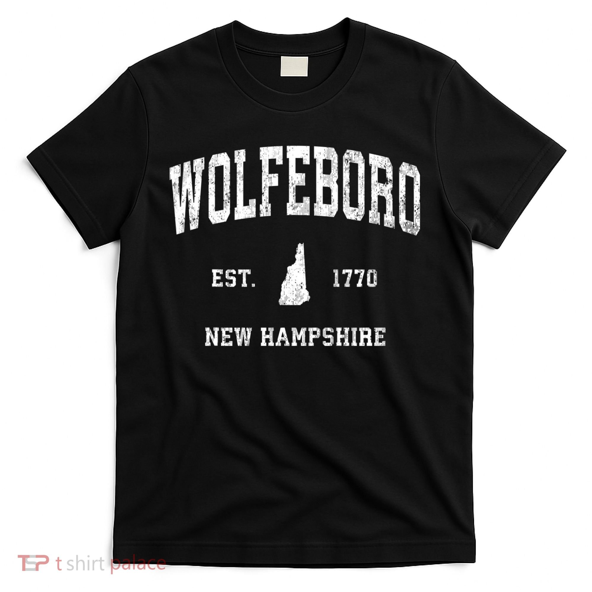 Wolfeboro New Hampshire Nh Vintage Athletic T-Shirt