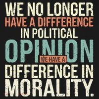 We No Longer Have A Difference In Political Opinion Morality Baby Bodysuit thumb 2