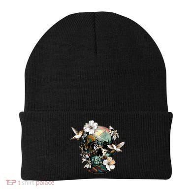 Wilderness Nature Lover Skull Beanie