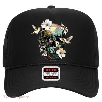 Wilderness Nature Lover Skull Hat